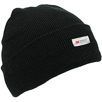 Result 3M Thinsulate Insulation Black Hat RRP 4.99 CLEARANCE XL 2